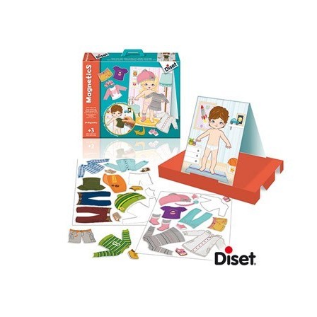 JUEGO DISET DIDACTICO MAGNETICO VESTIR NIÑO-NIÑA