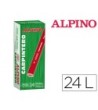 LAPICES ALPINO CARPINTERO CAJA DE 24 UNIDADES