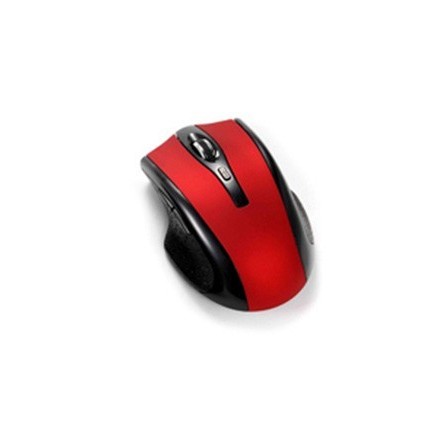 RATON Q-CONNECT OPTICO INALAMBRICO 1000 DPI RECEPTOR USB 2,4 GHZ ROJO