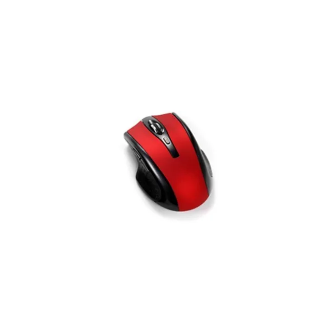 RATON Q-CONNECT OPTICO INALAMBRICO 1000 DPI RECEPTOR USB 2,4 GHZ ROJO