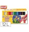 TEMPERA SOLIDA EN BARRA INSTANT POCKET ESCOLAR CAJA DE 12 COLORES S...