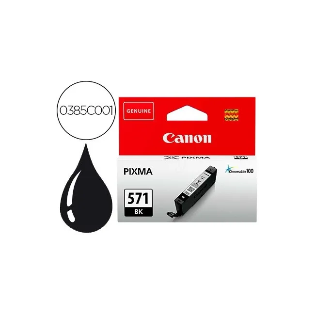 INK-JET CANON CLI-571 PIXMA MG6852 / TS6050 / TS8050 NEGRO