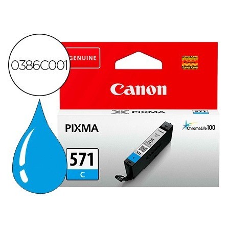 INK-JET CANON CLI 571 PIXMA TS5051 / TS6050 / TS8051 / TS9050 / CIA...
