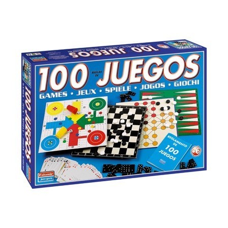 JUEGOS DE MESA FALOMIR -100 JUEGOS REUNIDOS
