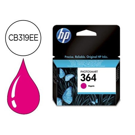 INK-JET HP 364 MAGENTA PHOTOSMART PREMIUM -C309A/ SERIES C5300 /C63...
