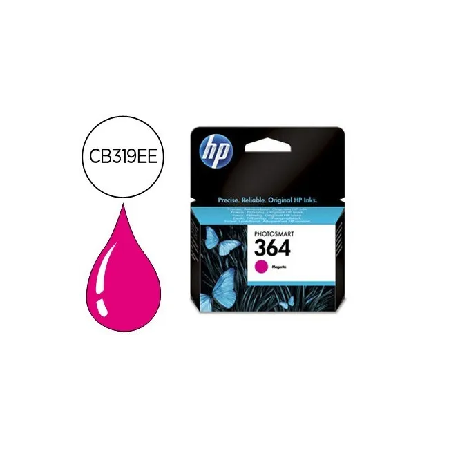 INK-JET HP 364 MAGENTA PHOTOSMART PREMIUM -C309A/ SERIES C5300 /C63...