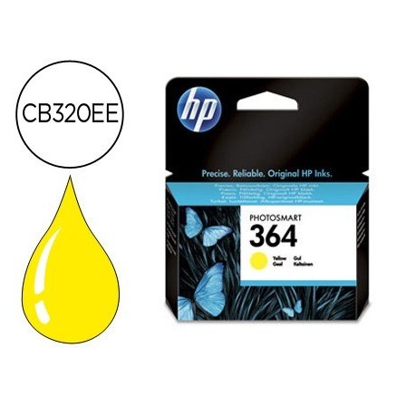 INK-JET HP 364 AMARILLO PHOTOSMART PREMIUM - C309A / SERIES C5300 /...