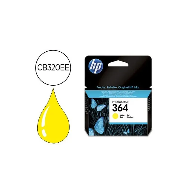 INK-JET HP 364 AMARILLO PHOTOSMART PREMIUM - C309A / SERIES C5300 /...