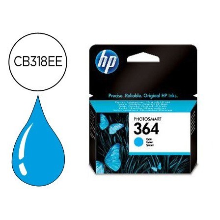INK-JET HP 364 CIAN PHOTOSMART PREMIUM - C309A / SERIES C5300 / C63...