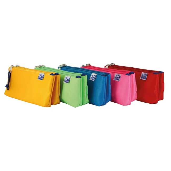 BOLSO ESCOLAR PORTATODO OXFORD KANGOO KIDS DOBLE COLORES SURTIDOS 2...