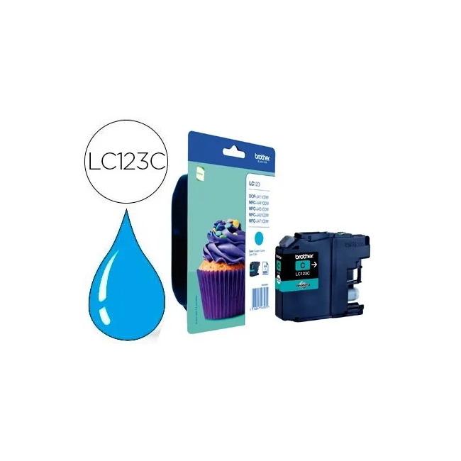INK-JET BROTHER MFC-J4410DW/4510 DW CIAN 600 PAG