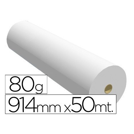 PAPEL REPROGRAFIA PARA PLOTTER SPRINTJET 914MMX50MT 80GR IMPRESION ...