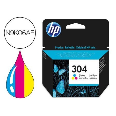 INK-JET HP N.304 DESKJET 3000 / 3720 / 3730 TRICOLOR 100 PAGINAS