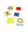 JUEGO ANDREUTOYS BLOQUES LOGICOS ATRIBUTOS 20 PIEZAS 27X10X5 CM