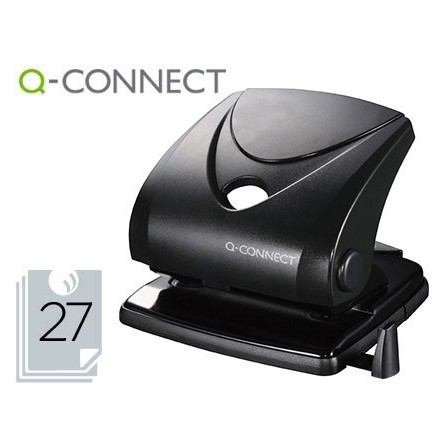 TALADRADOR Q-CONNECT KF01235 NEGRO -ABERTURA 2,7 MM -CAPACIDAD 27 H...