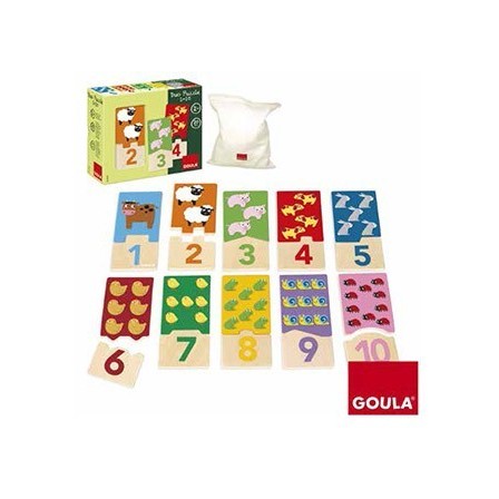 PUZZLE GOULA INFANTIL DUO 1-10