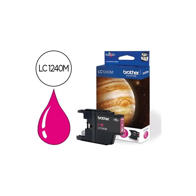 INK-JET BROTHER LC-1240M MAGENTA -600PAG- MFC-J6510DW MFC-J6710DW M...