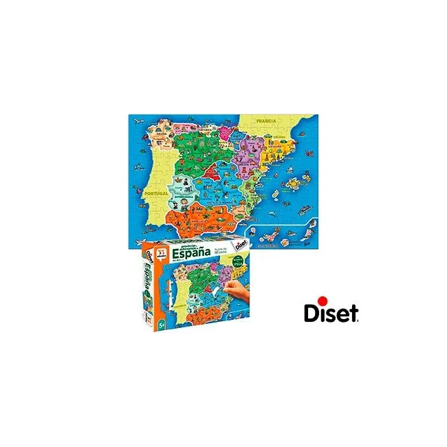 JUEGO DISET DIDACTICO PROVINCIAS DE ESPAÑA
