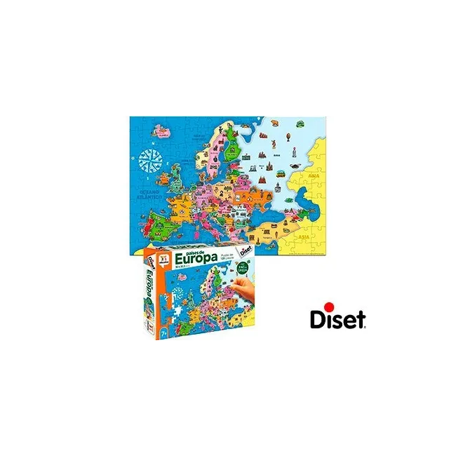 JUEGO DISET DIDACTICO PAISES DE EUROPA