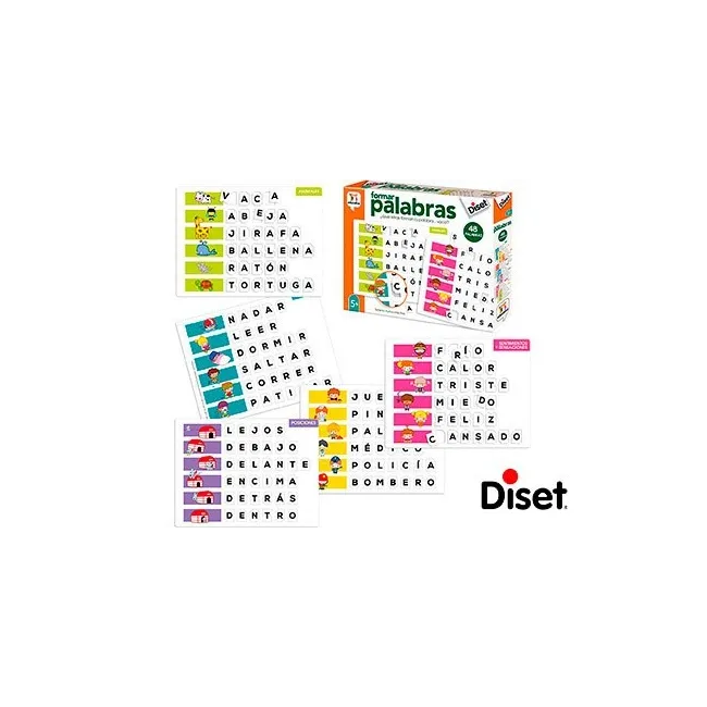 JUEGO DISET DIDACTICO FORMAR PALABRAS
