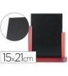 PIZARRA NEGRA LIDERPAPEL DOBLE CARA DE MADERA CON SUPERFICIE PARA R...