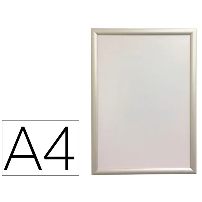 MARCO PORTA ANUNCIOS Q-CONNECT DIN A4 MARCO DE ALUMINIO 24X32,7X1,2 CM
