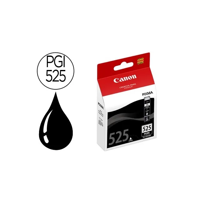 INK-JET CANON PGI- 525 BK NEGRO