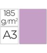 CARTULINA GUARRO DIN A3 LILA 185 GR PAQUETE 50 H