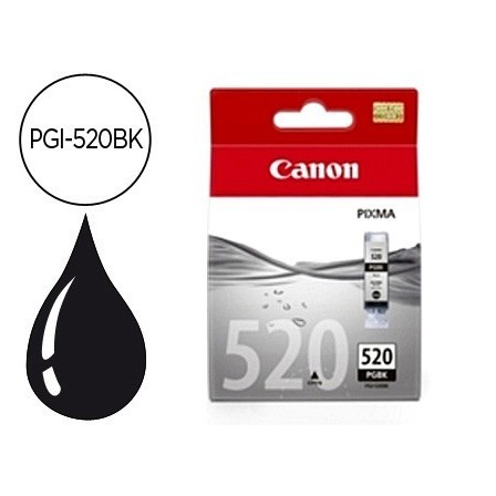 INK-JET CANON PGI-520BK NEGRO PIXMAIP3600/4600