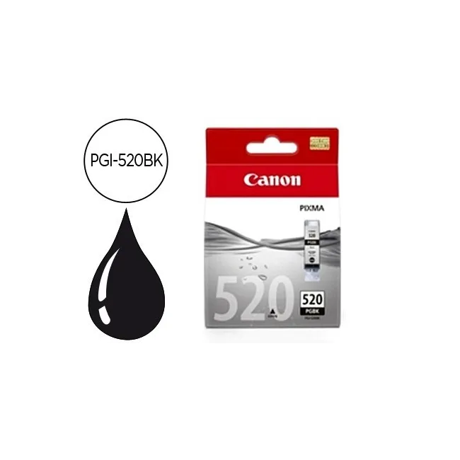 INK-JET CANON PGI-520BK NEGRO PIXMAIP3600/4600
