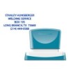 SELLO X-STAMPER QUIX PERSONALIZABLE COLOR AZUL MEDIDAS 24X49 MM Q-12