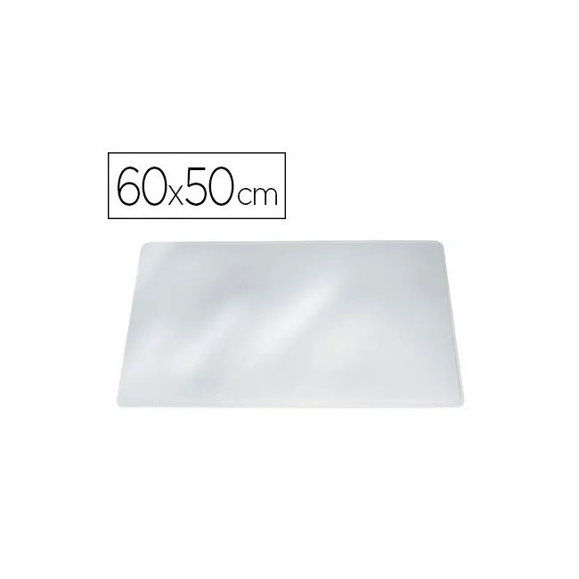 VADE SOBREMESA DURABLE TRANSPARENTE ANTIRREFLECTANTE 65X50 CM