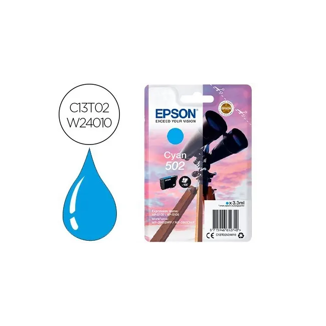 INK-JET EPSON 502 XL EXPRESSION HOME XP 5100 / 5105 WORKFORCE WF 28...