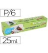 PINTURA PARA TELA LA PAJARITA -SET DE 6 COLORES SURTIDOS+ PINCEL