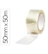 CINTA ADHESIVA Q-CONNECT MONOFILAMENTOS TRANSPARENTE 50 MT X 50 MM ...