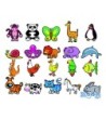 JUEGO ANDREUTOYS ANIMALITOS MAGNETICOS 8 CM CAJA DE 20 UNIDADES SUR...