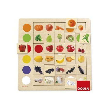 JUEGO GOULA DIDACTICO OBSERVACION COLORES