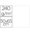 CARTULINA LIDERPAPEL 50X65 CM 240G/M2 BLANCO PAQUETE DE 25 UNIDADES