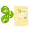 PAPEL COLOR Q-CONNECT DIN A4 80GR CHAMPAGNE PAQUETE DE 500 HOJAS