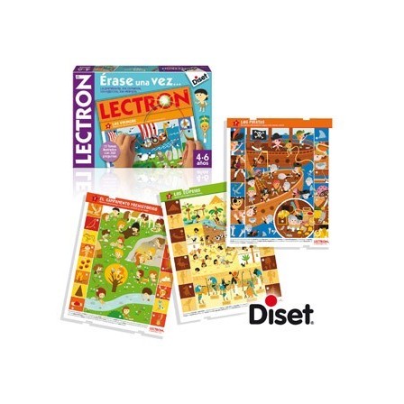JUEGO DISET DIDACTICO LECTRON ERASE UNA VEZ