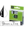 CINTA DYMO 1000 9 MM. -NEGRO-BLANCO D1
