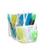 ORGANIZADOR SOBREMESA CEP CON 8 COMPARTIMENTOS PLASTICO TRANSPARENTE