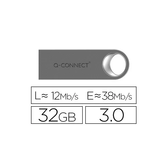 MEMORIA USB Q-CONNECT FLASH PREMIUM 32 GB 3.0