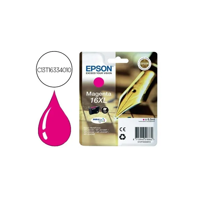 INK-JET EPSON 16XL WF2010W WF2510WF WF2520NF WF2530WF WF2540WF MAGE...