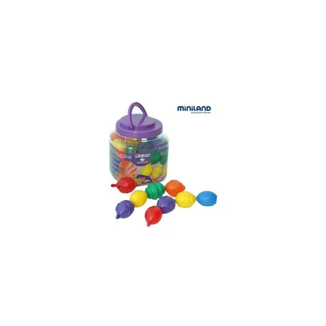 JUEGO MINILAND MAXICHAIN 4 CUENTAS COLORES SURTIDOS