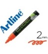 ROTULADOR ARTLINE PIZARRA VERDE NEGRA EPW-4 NA COLOR NARANJA BOLSA ...