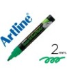 ROTULADOR ARTLINE PIZARRA VERDE NEGRA EPW-4 VE-GR COLOR VERDE FLUOR...