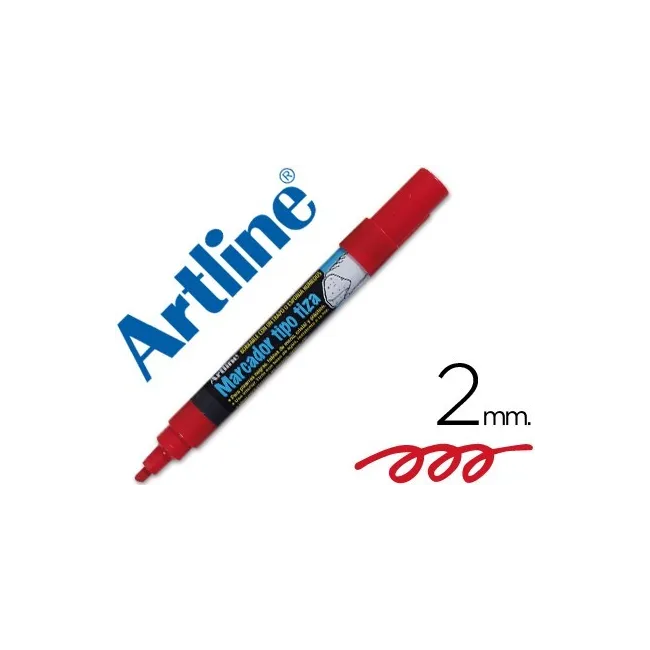 ROTULADOR ARTLINE PIZARRA VERDE NEGRA EPW-4-RO COLOR ROJO BOLSA DE ...