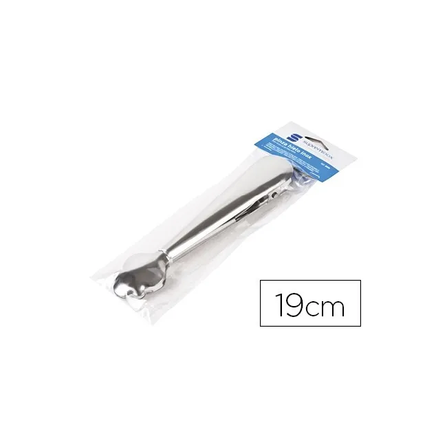 PINZA PARA HIELO SUPREMINOX CON MUELLE ACERO INOXIDABLE 19 CM