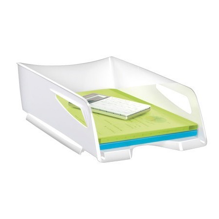 BANDEJA SOBREMESA CEP MAXI DE GRAN CAPACIDAD PLASTICO BLANCA 386X27...